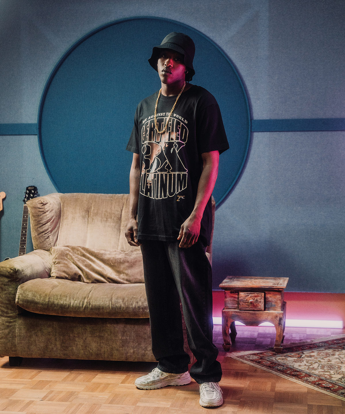 Húfur - Adjustable Flexfit Bucket Hat (5003AB)