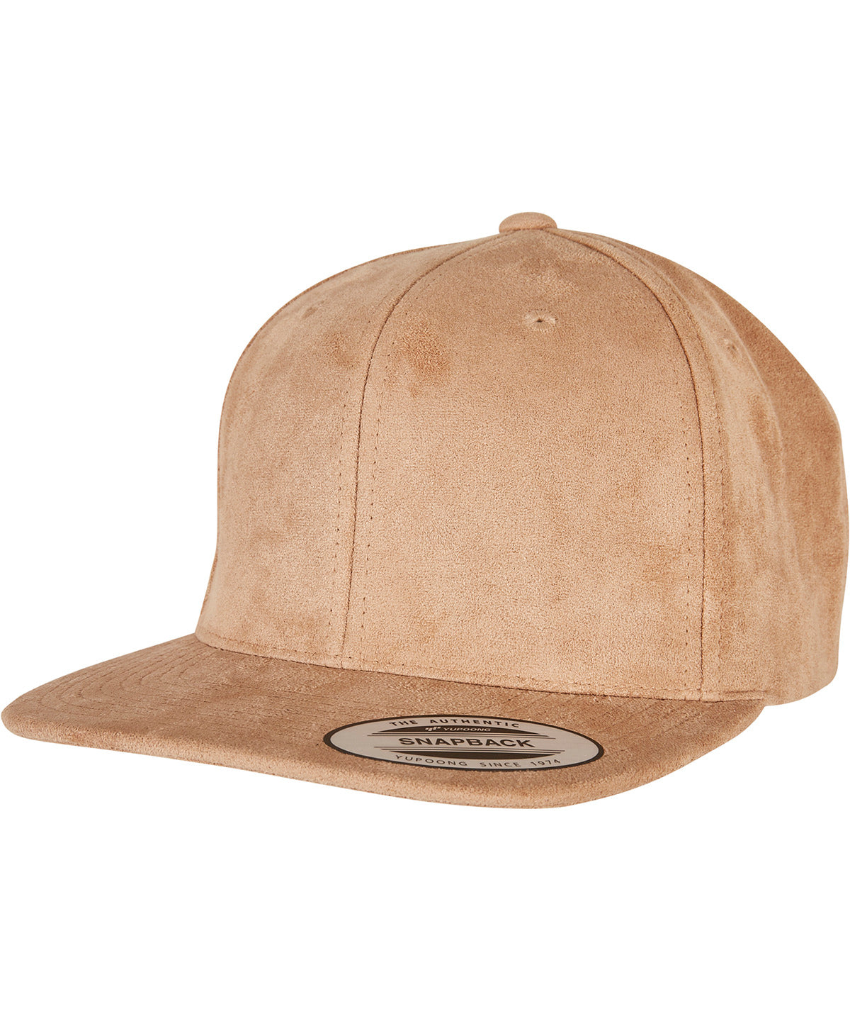 Húfur - Imitation Suede Leather Snapback (6089SU)