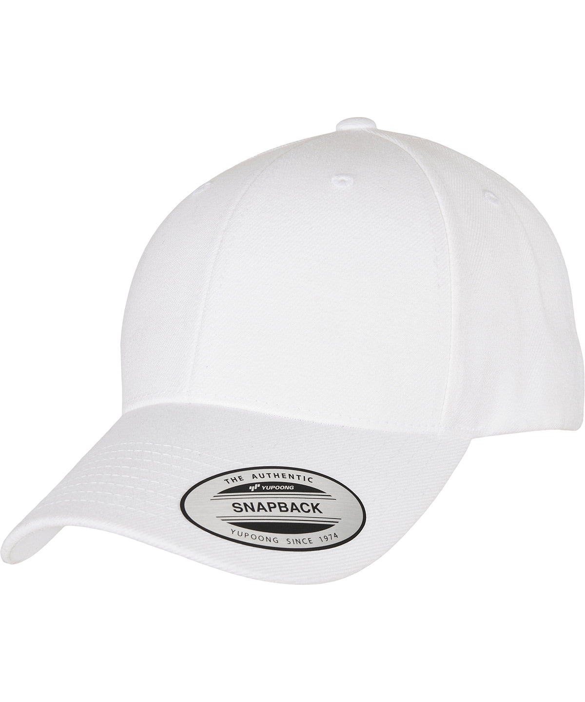Húfur - Premium Curved Visor Snapback Cap (6789M)