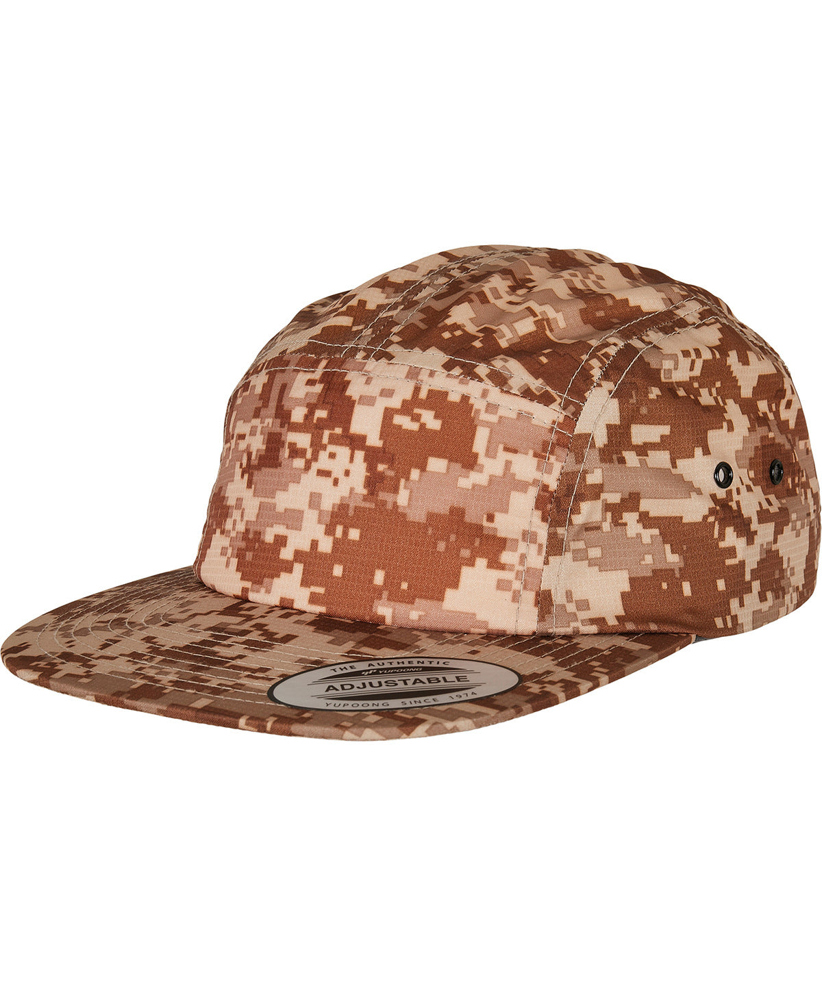 Húfur - Digital Camo Jockey Cap (7005MC)