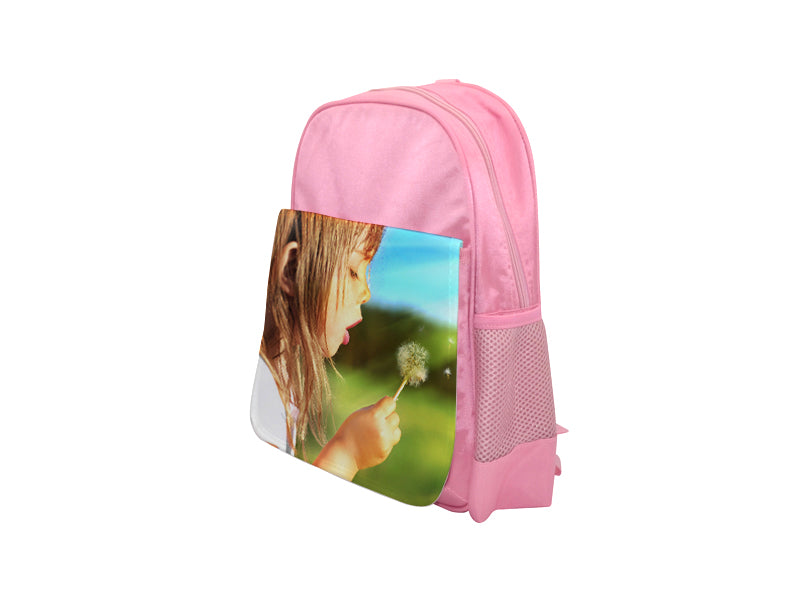 Barna taska (bleik)- Settu þinn eigin texta eða mynd