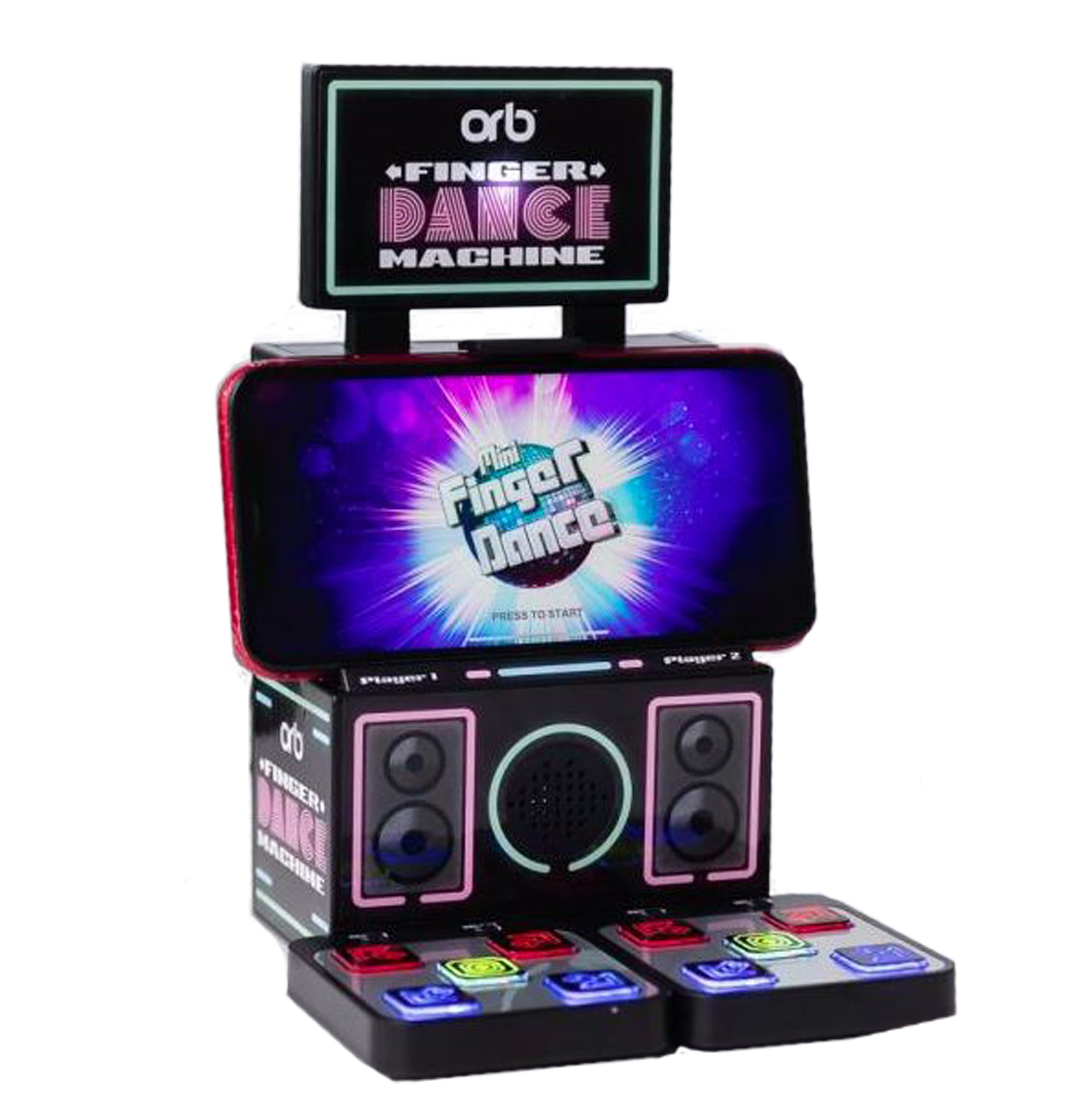 Mini retro-style dance machine - for your fingers!