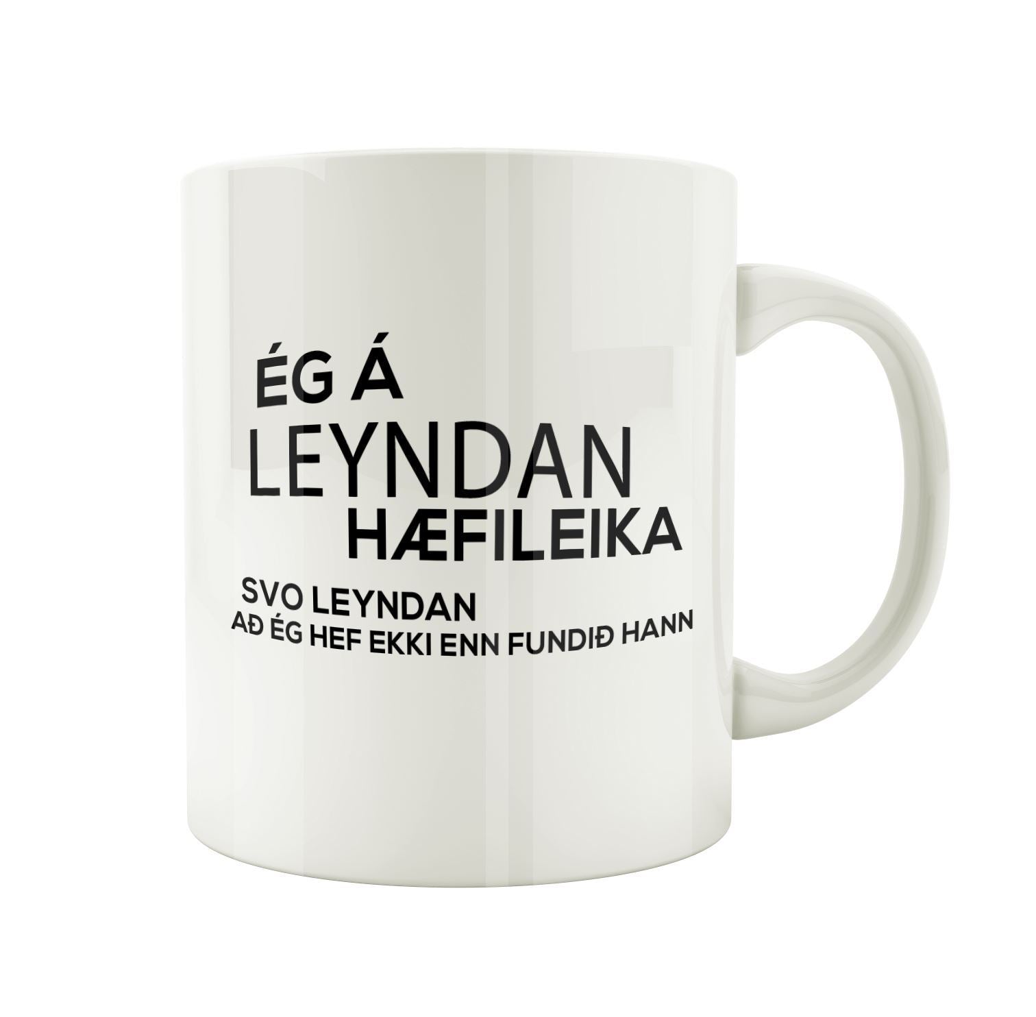 Ég á leyndan hæfileika, svo leyndan að ég hef ekki enn fundið hann - Bolli