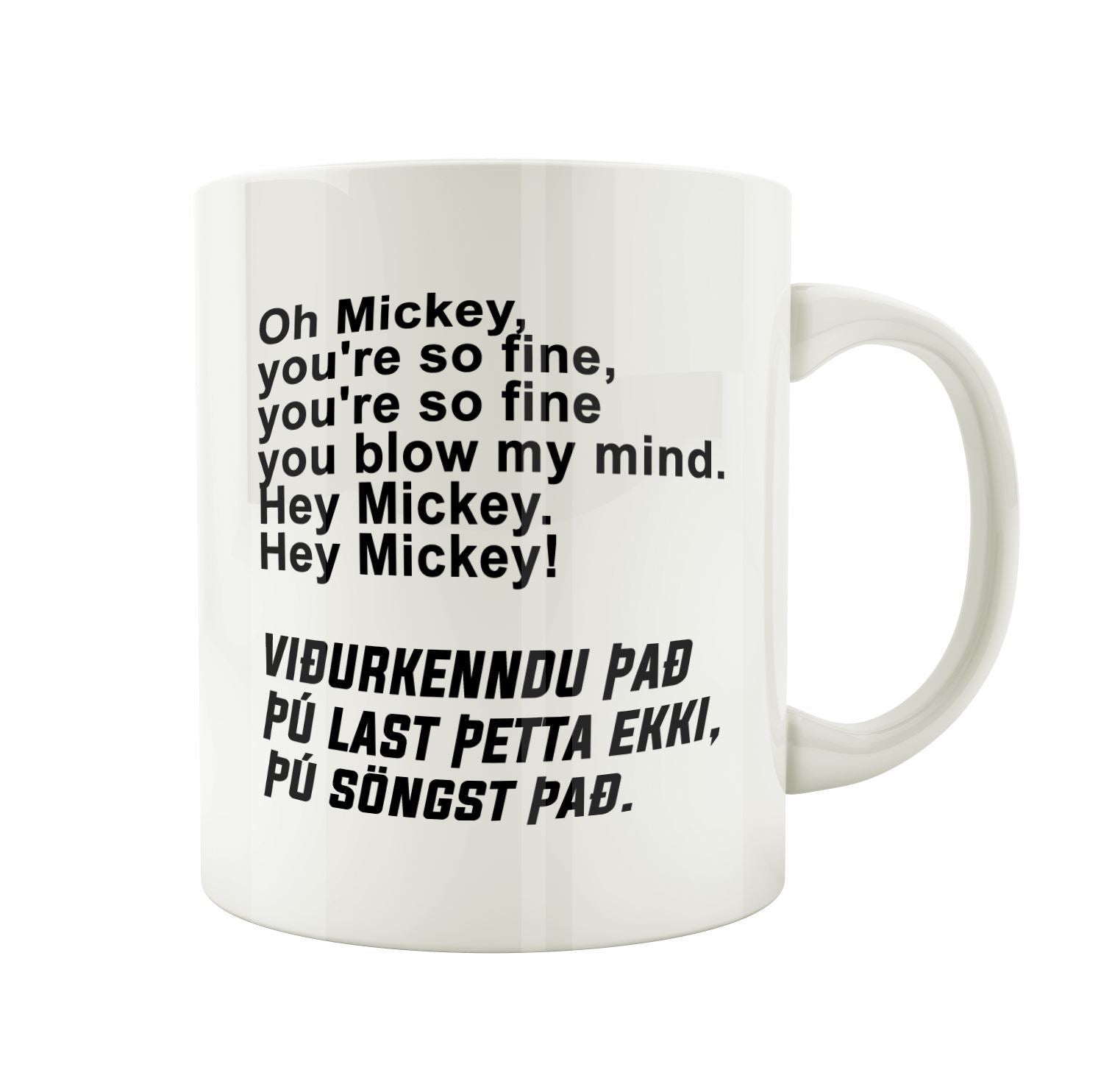 Hey mickey you're so fine - Bolli