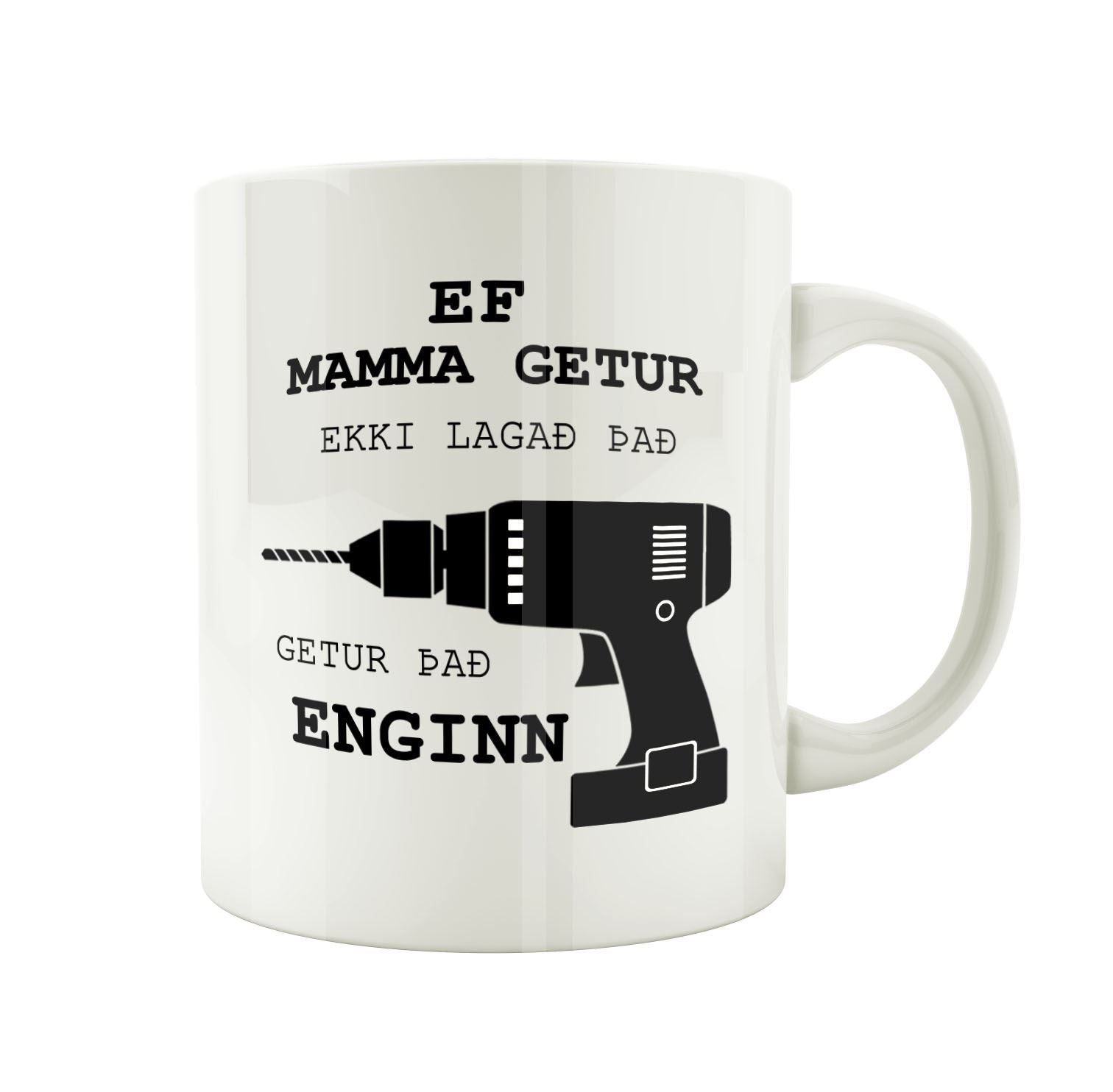 Ef mamma getur ekki lagað það - Bolli