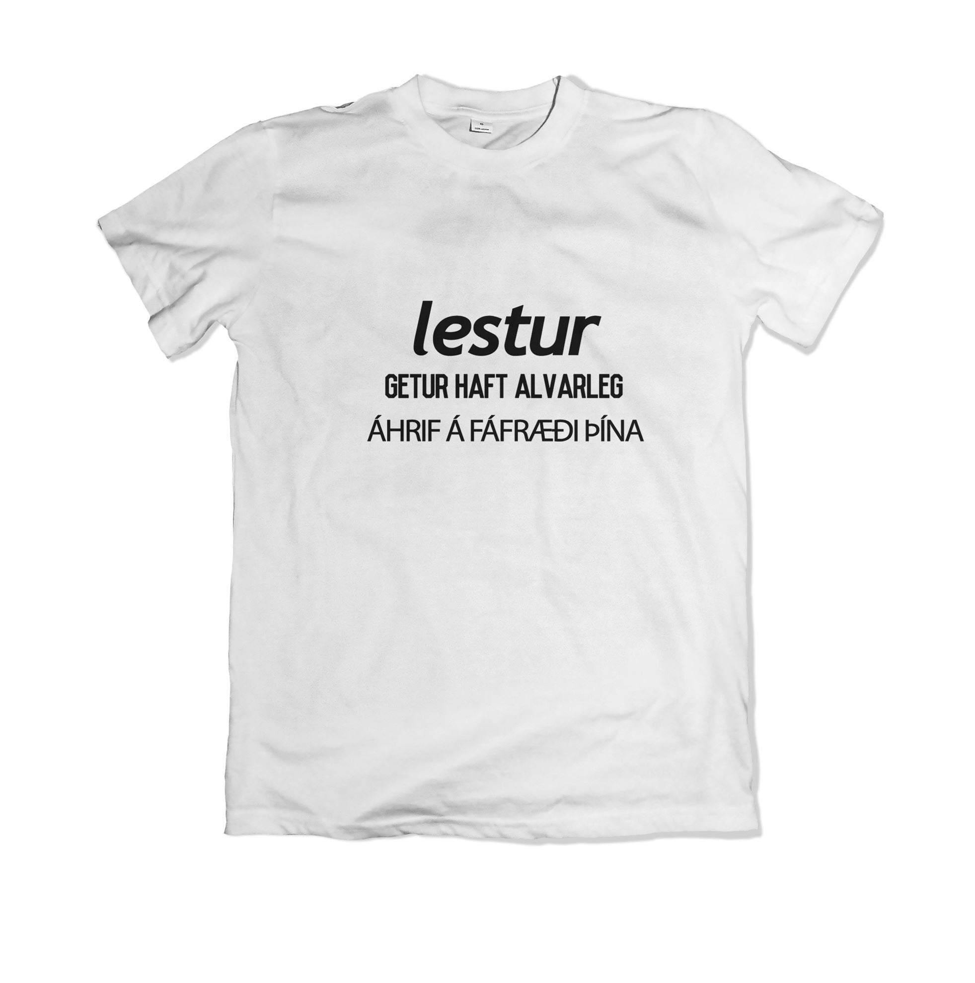 Lestur getur haft alvarleg áhrif á fáfræðina þína