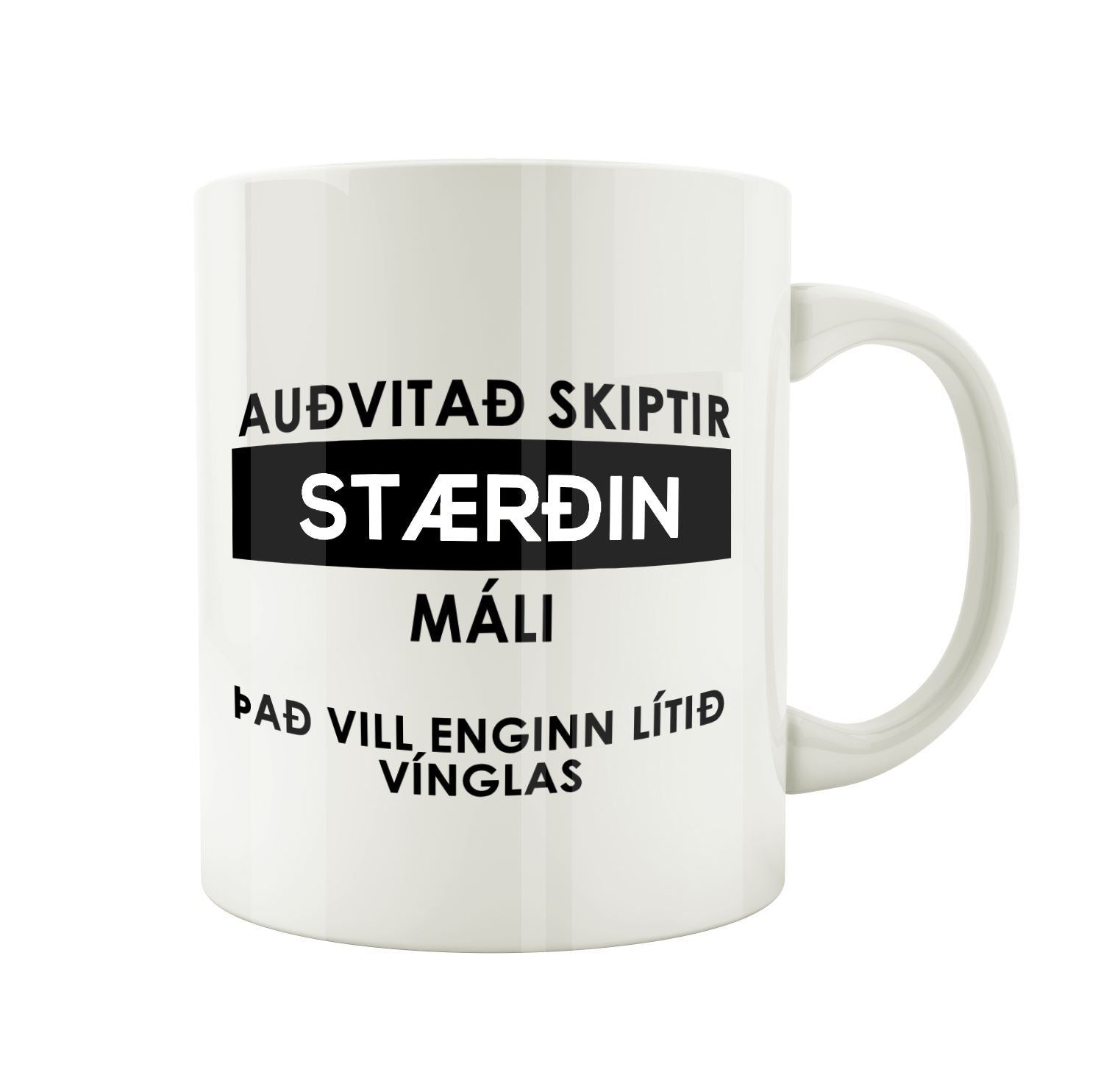 Auðvitað skiptir stærðin máli - Bolli