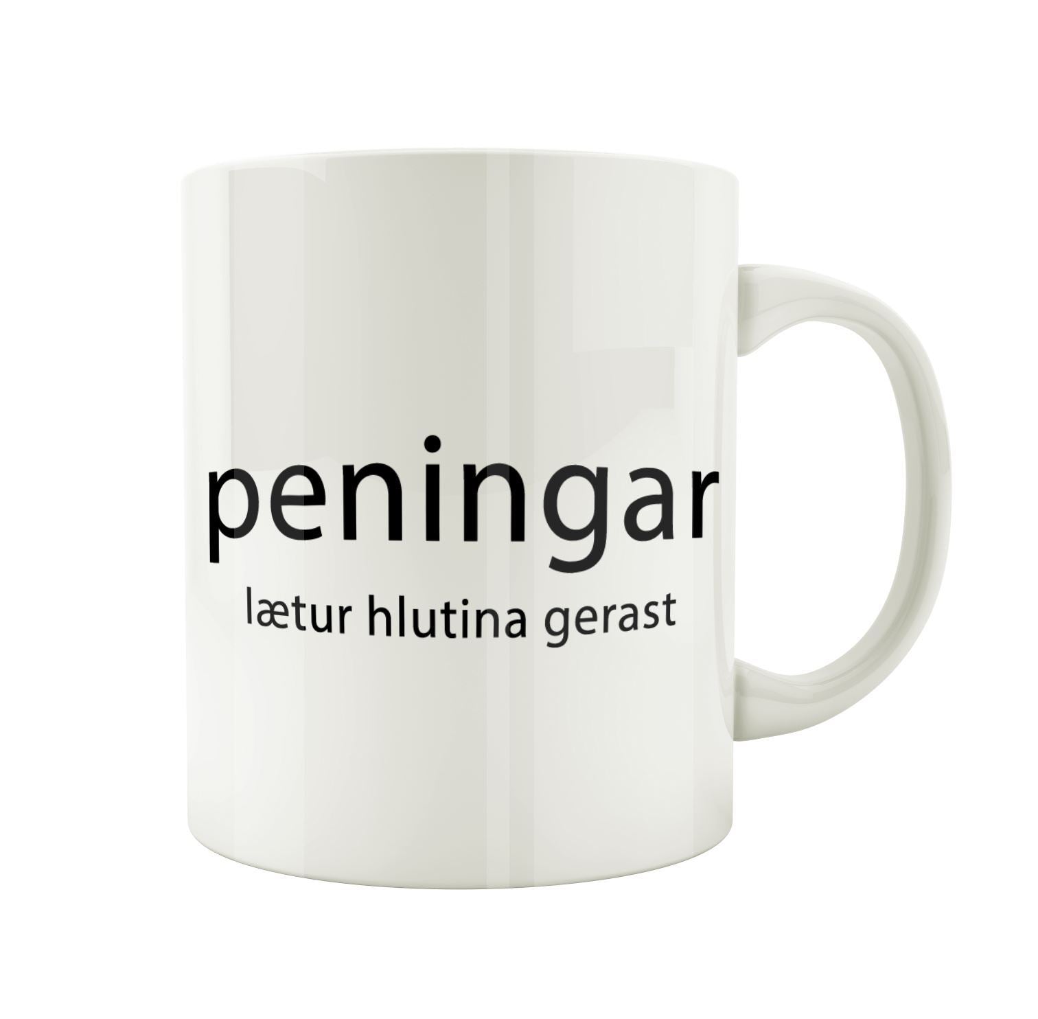 Peningar, láta hlutina gerast - Bolli