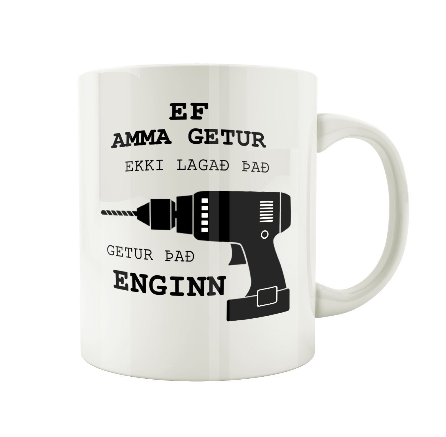 Ef amma getur ekki lagað það - Bolli