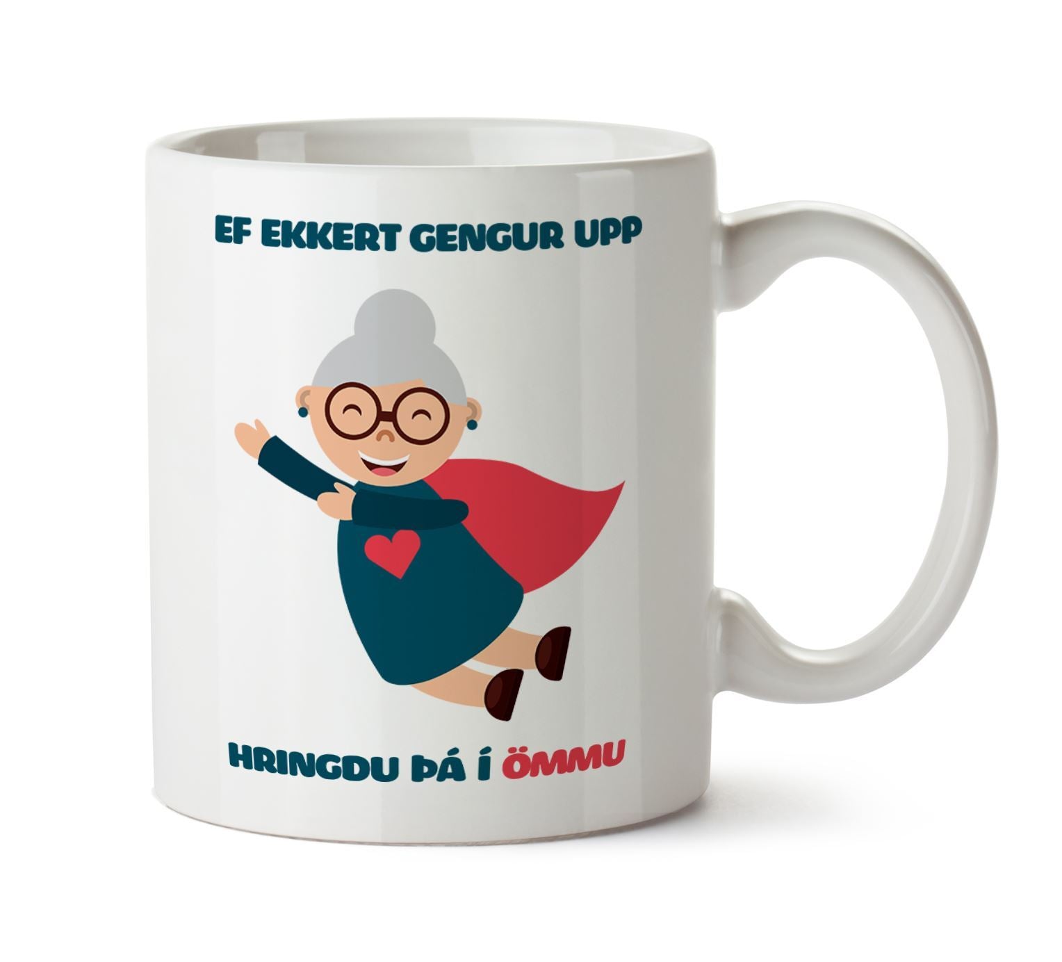 Ef ekkert gengur upp hringdu þá í ömmu - Bolli