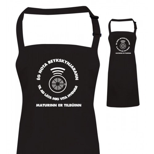 Ég nota reykskynjarann til að láta mig vita hvenær maturinn er tilbúinn - Svunta