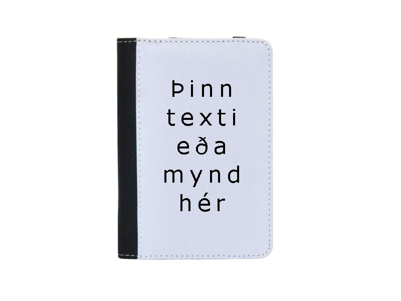 Hulstur fyrir vegabréf - Hannaðu þitt eigið hulstur