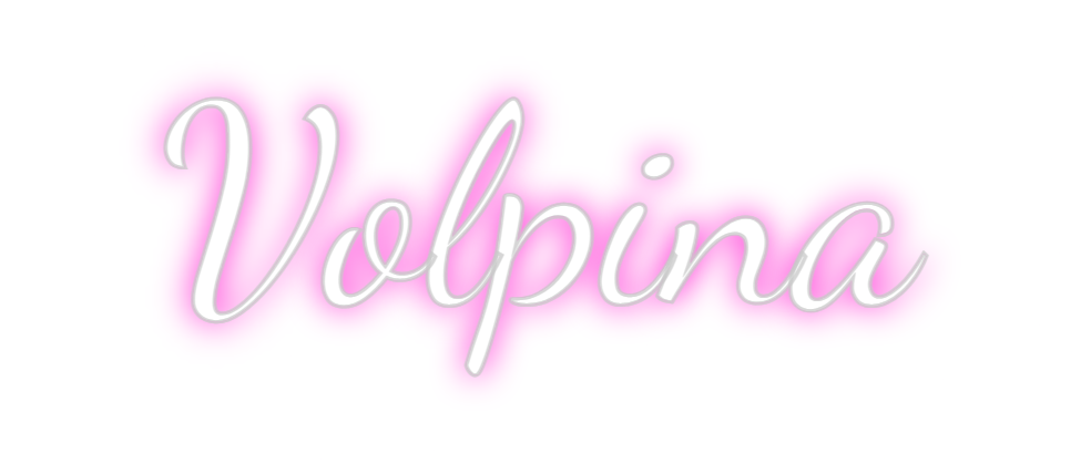 Custom Neon: Volpina