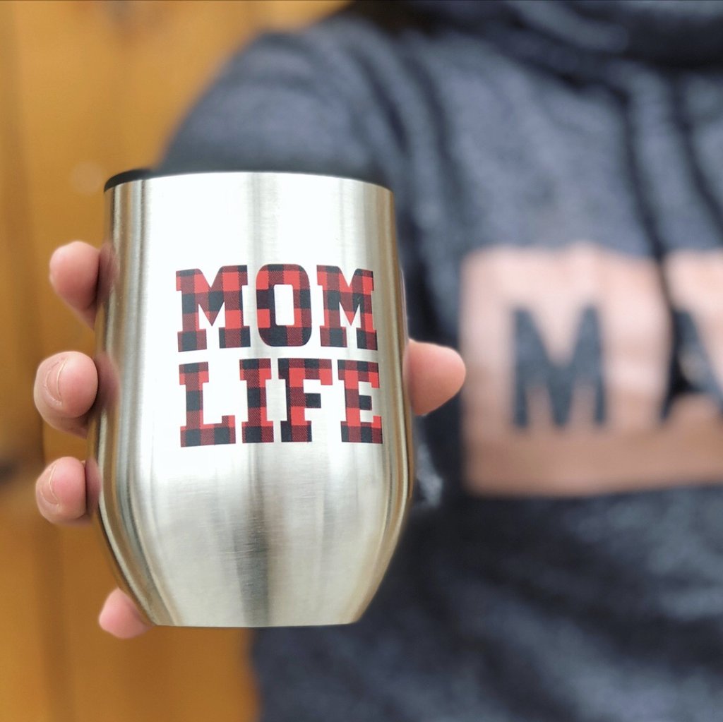 Vínglas með loki - merktu þitt eigið glas