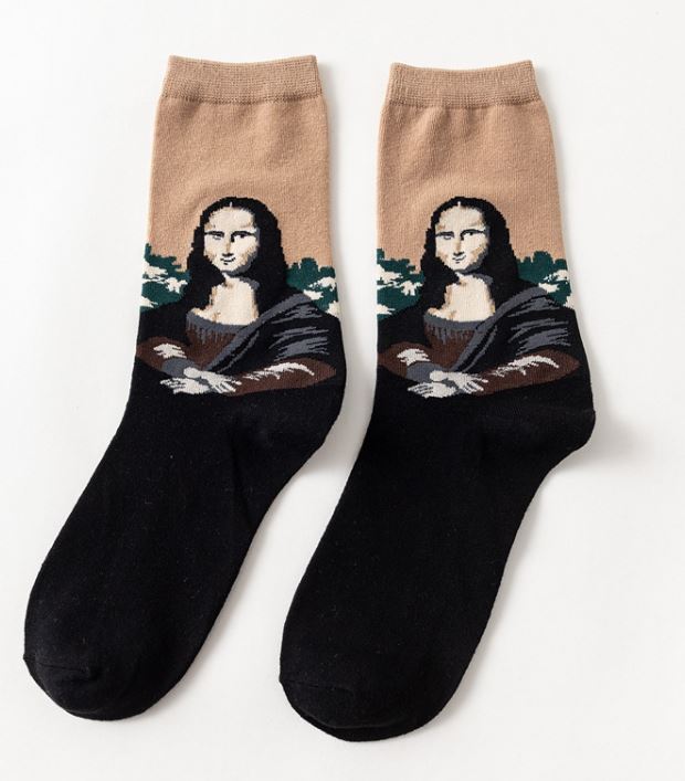 Art sokkar - Mona lisa