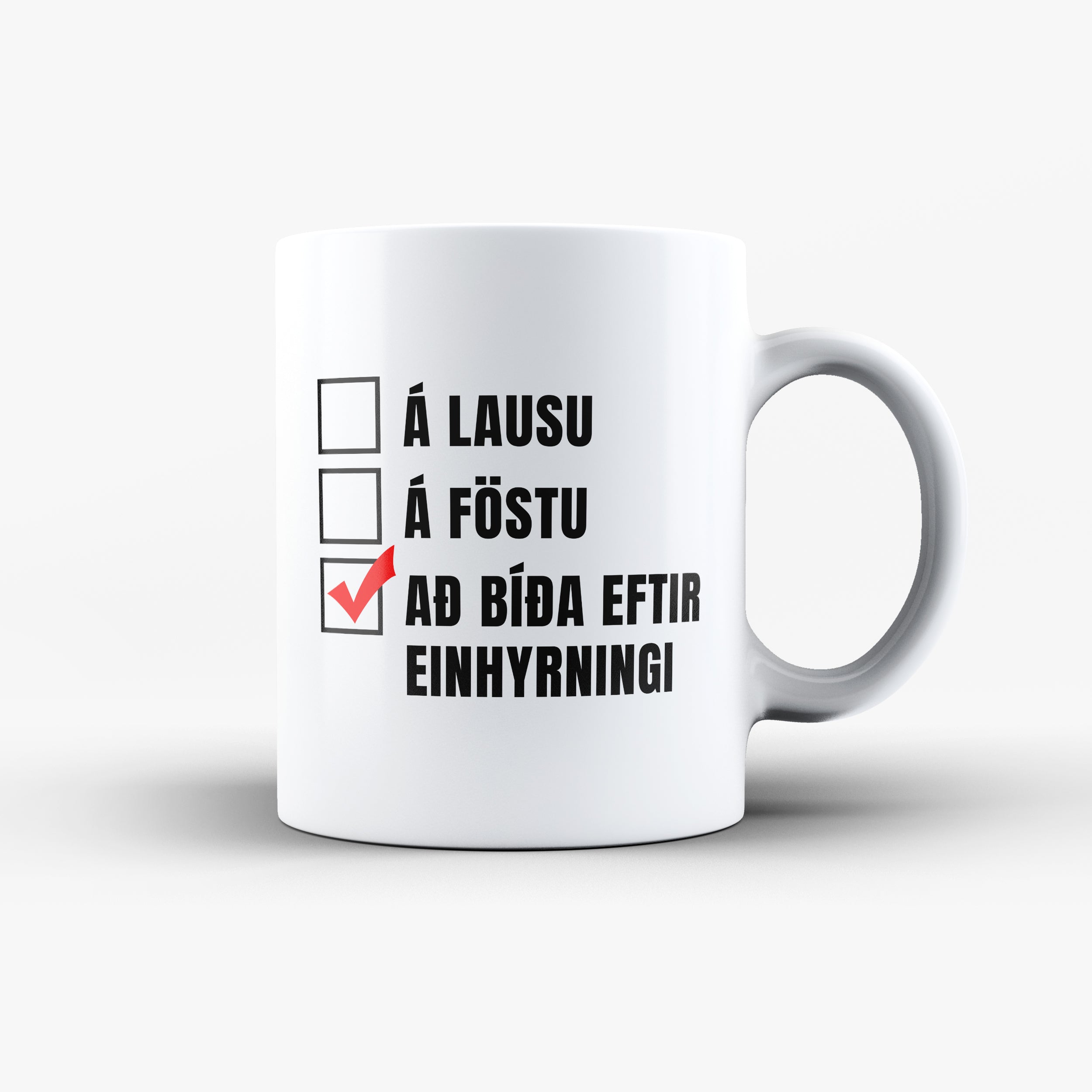 Á Lausu, Á Föstu, Að bíða eftir einhyrningi - Bolli