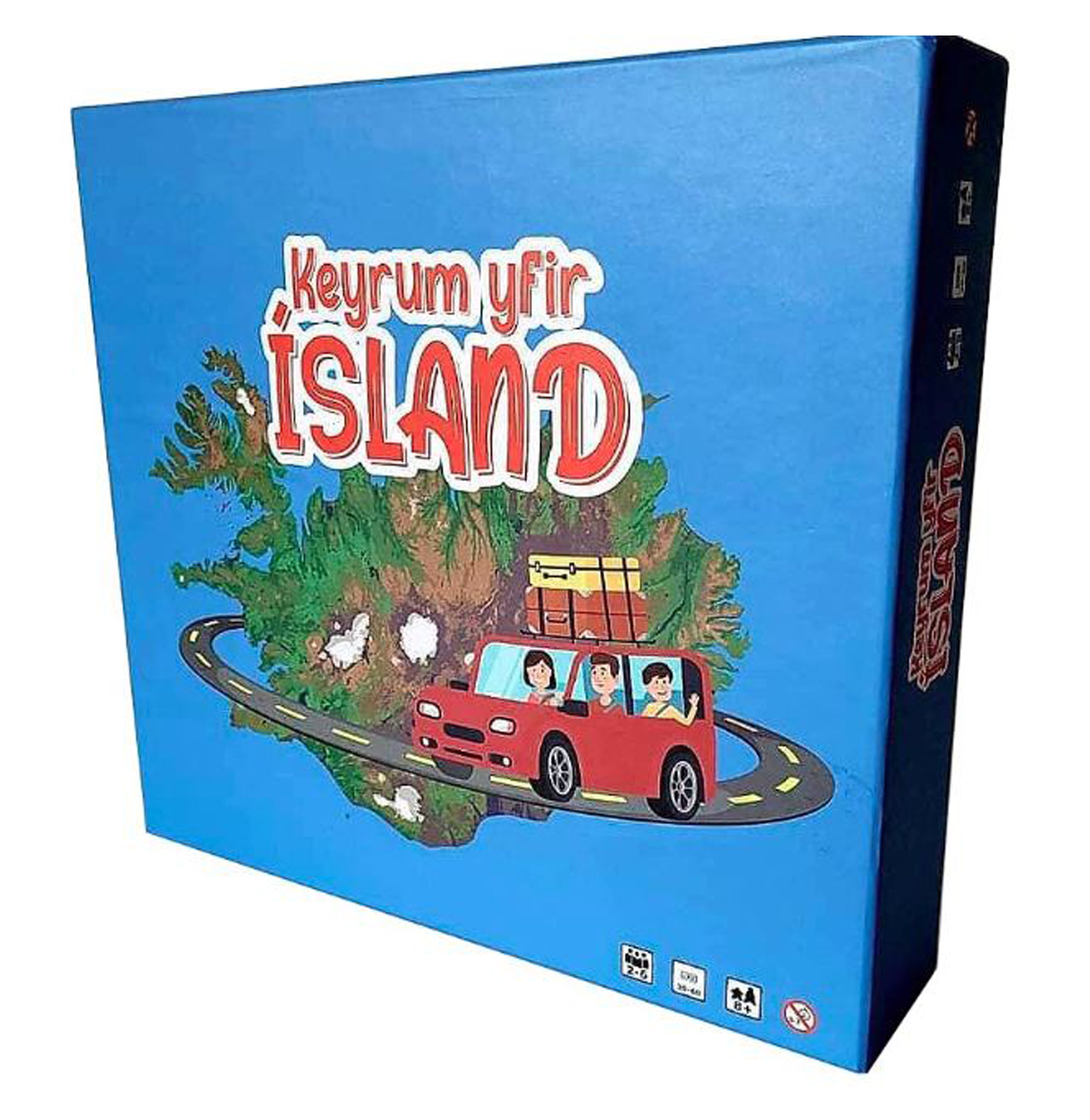 Keyrum yfir Ísland - Spil