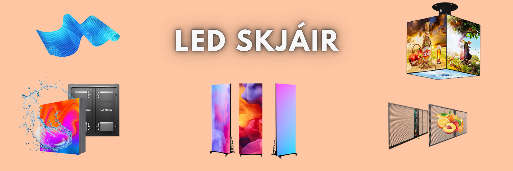 Led skjáir