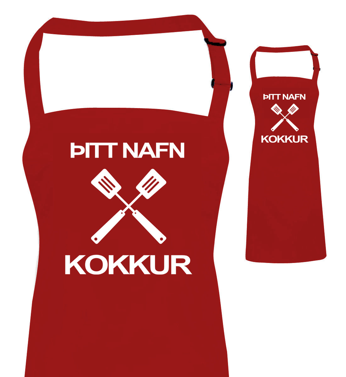 Þitt Nafn/ Kokkur - Svunta