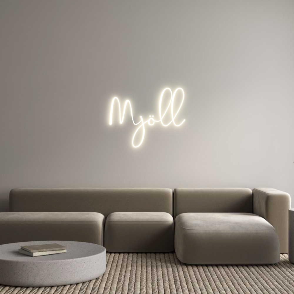 Custom Neon: Mjöll