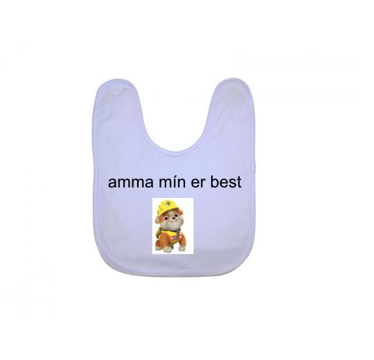 Barnasmekkur Hvítur - Hannaðu þinn eigin smekk