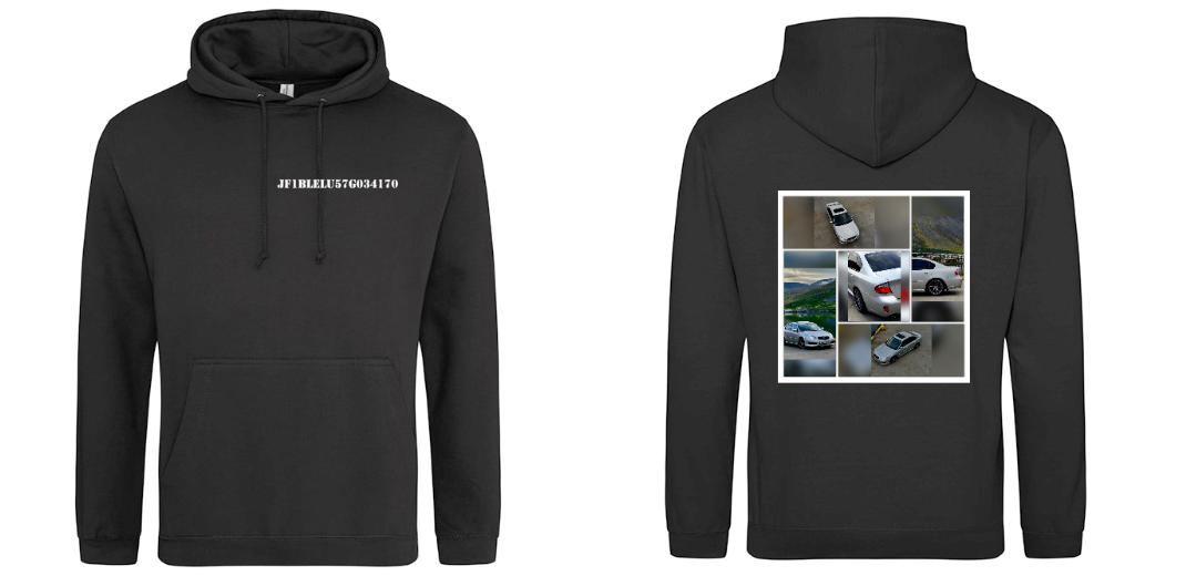 Hettupeysa svört - Hannaðu þína eigin