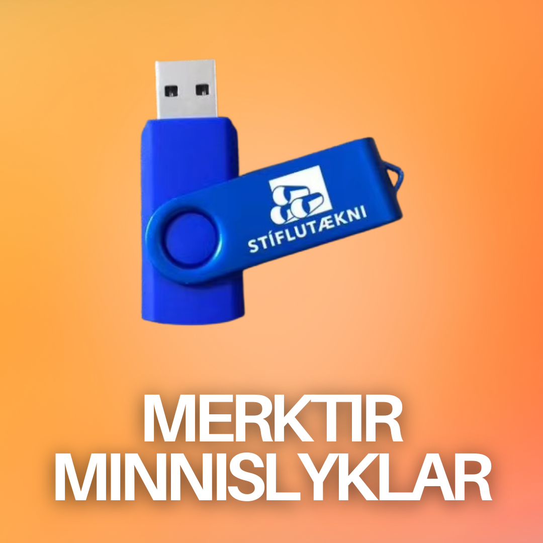 Sérmerktir minnislyklar / Merktir minnislyklar USB
