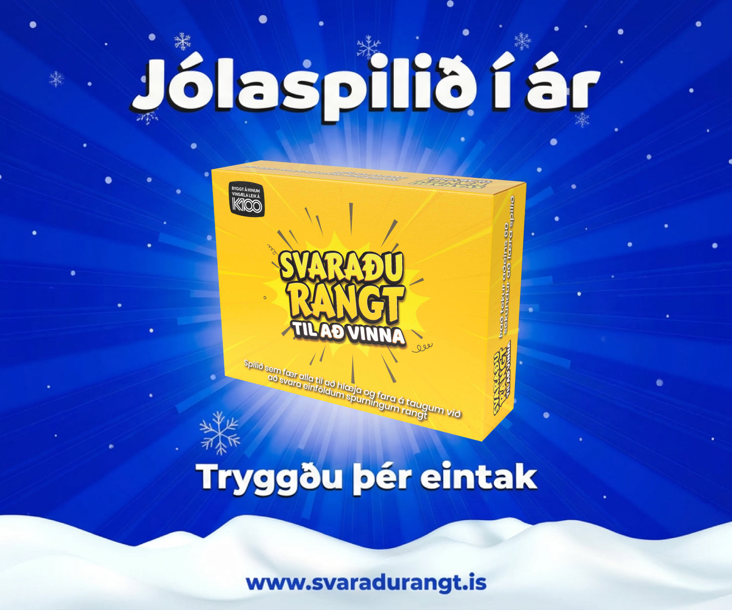 Svaraðu rangt til að vinna - Borðspil