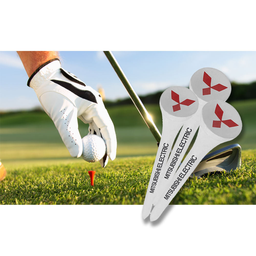 Custom Printed 70mm Premium Wooden Tees with Text and Cup Print (1000)