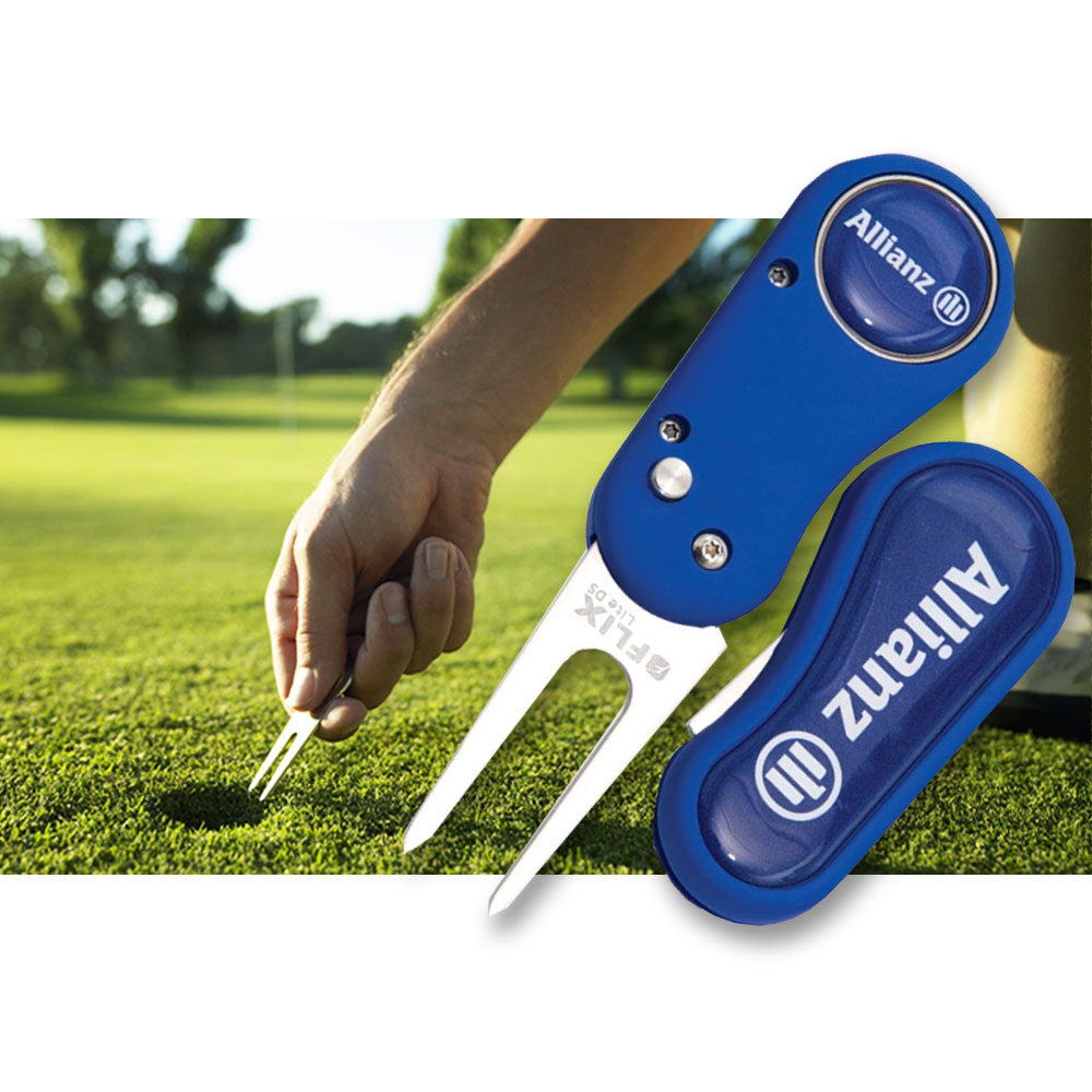 Custom Printed Flix DS Pitch Repair Tool with Removable Ball Marker
