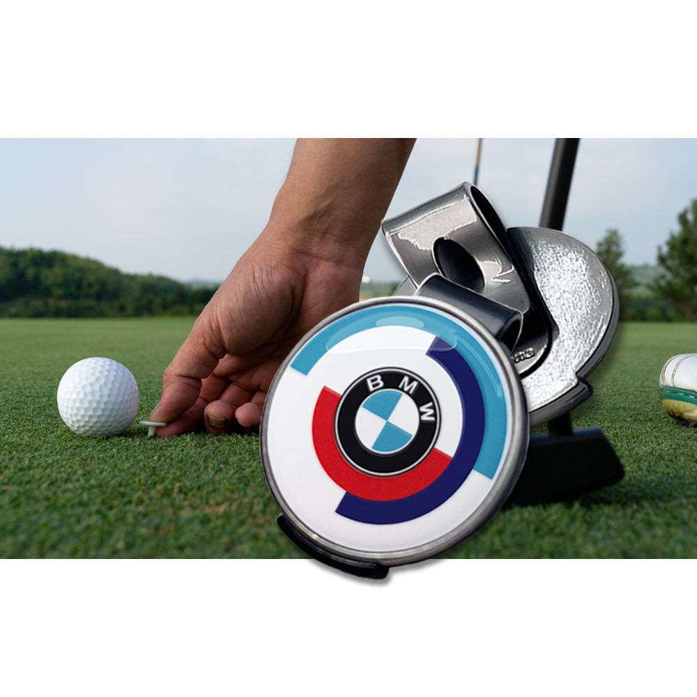 Custom Printed Geo Cap Clip with Magnetic Ball Marker