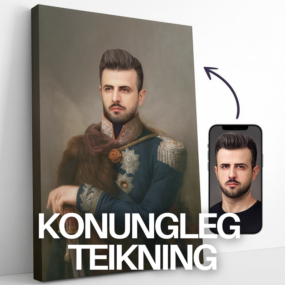 Konungleg stafræn teikning