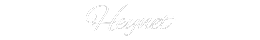 Custom Neon: Heynet