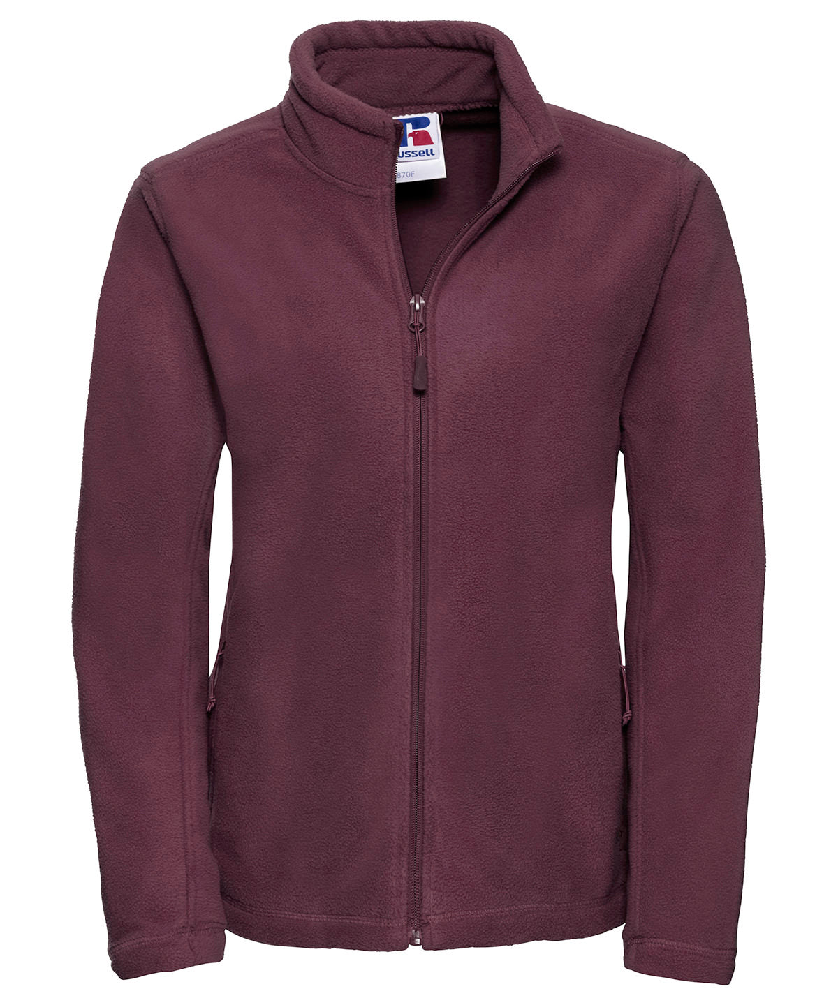 Flíspeysa Russell Athletic 8700F – Vínrauður – 2XL