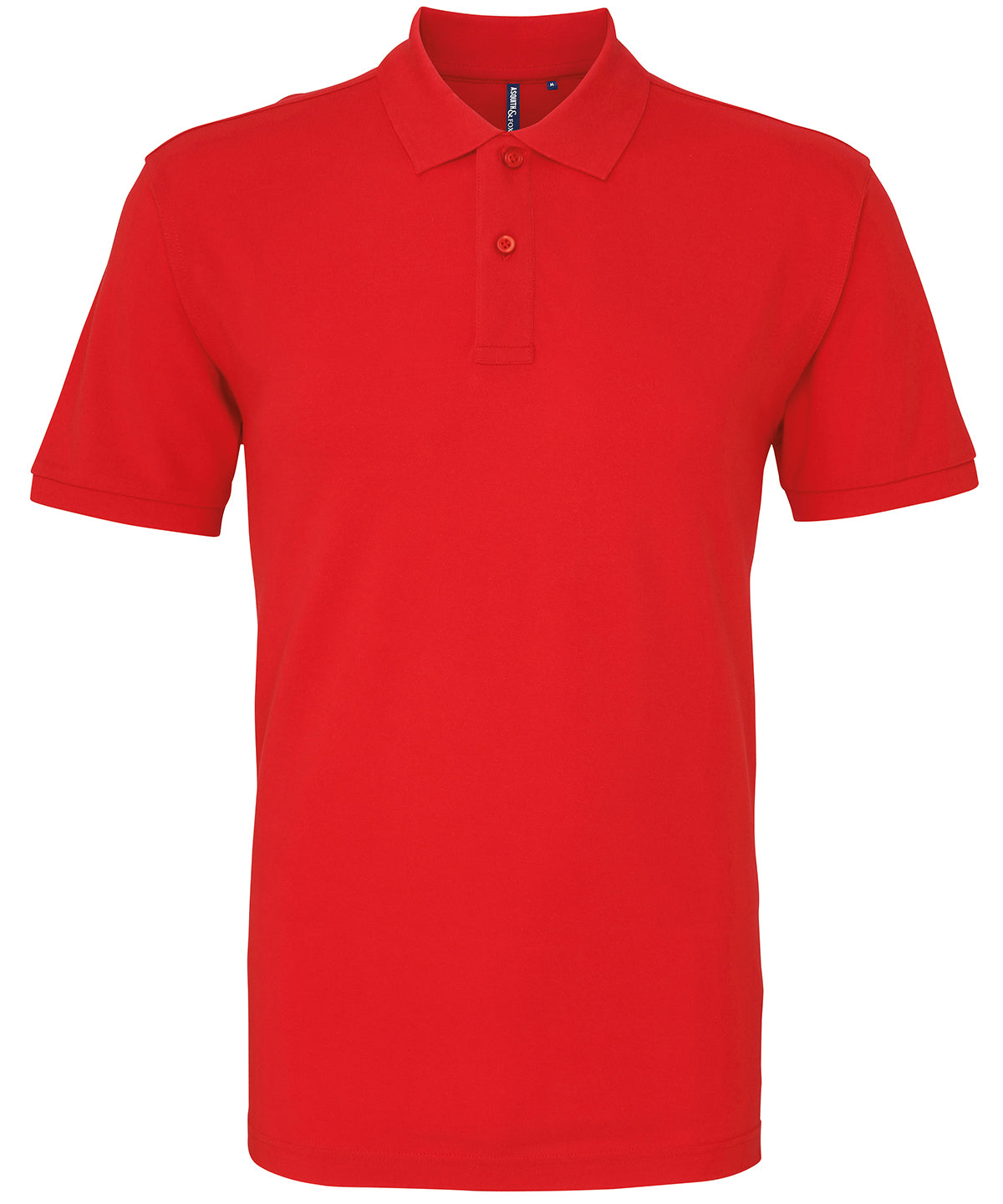 Pólóbolur Asquith & Fox AQ010 – Red*† – 5XL Relaxed