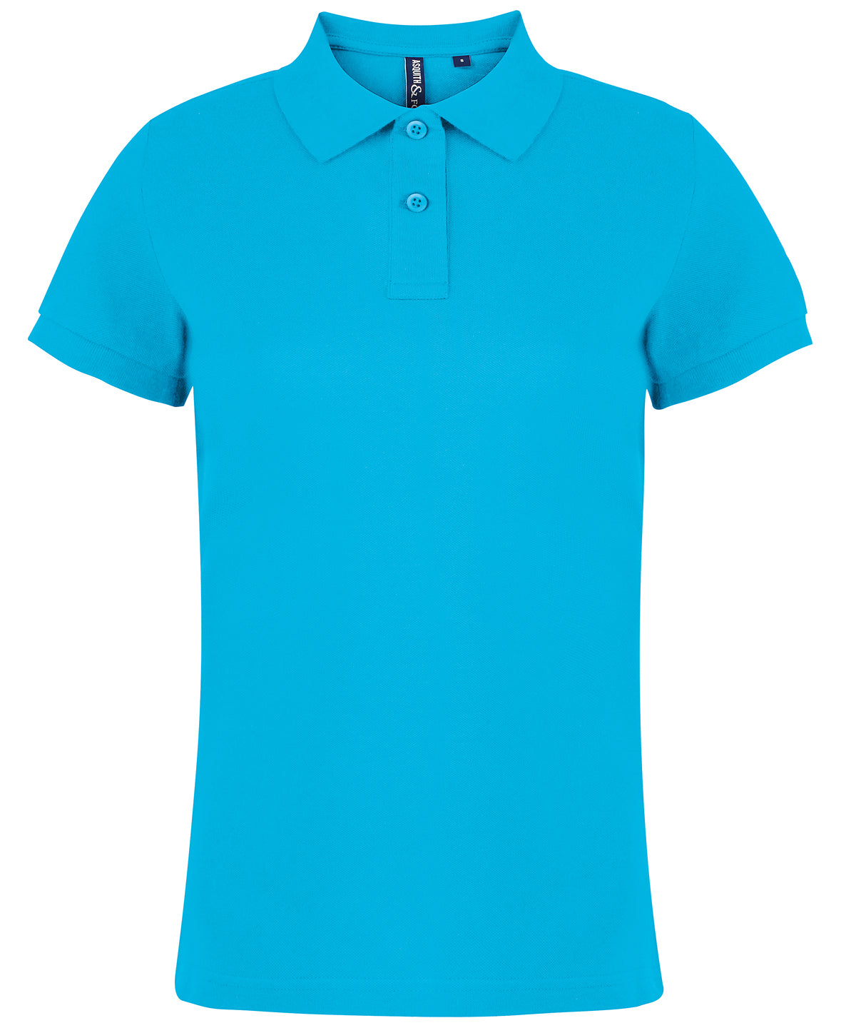 Pólóbolur Asquith & Fox AQ020 – Túrkís – 2XL