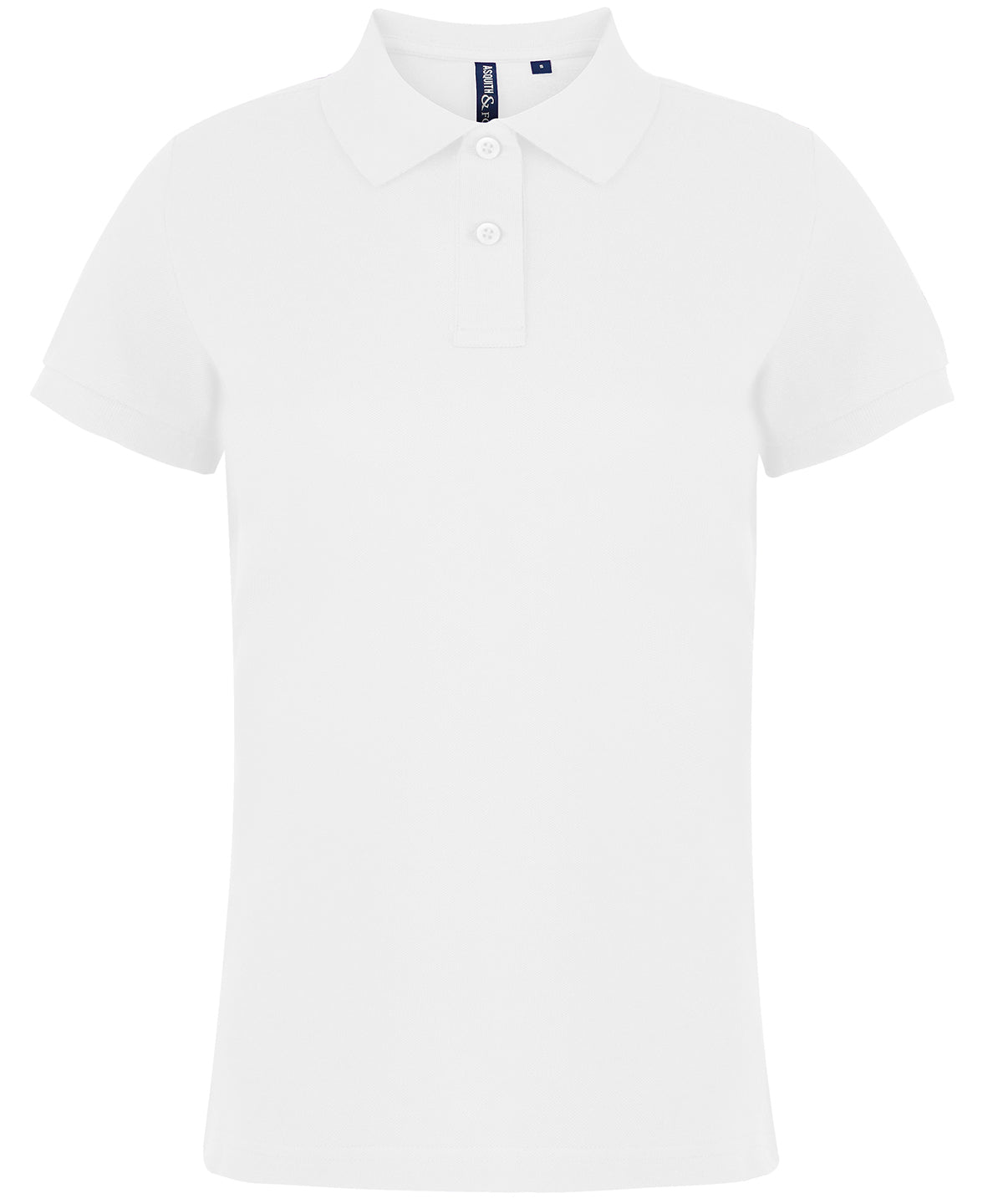 Pólóbolur Asquith & Fox AQ020 – Hvítur – 2XL