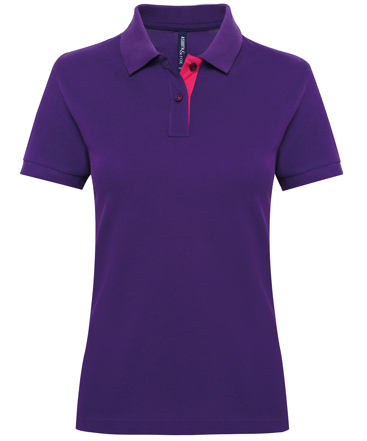 Pólóbolur Asquith & Fox AQ022 – Purple/Pink – 2XL
