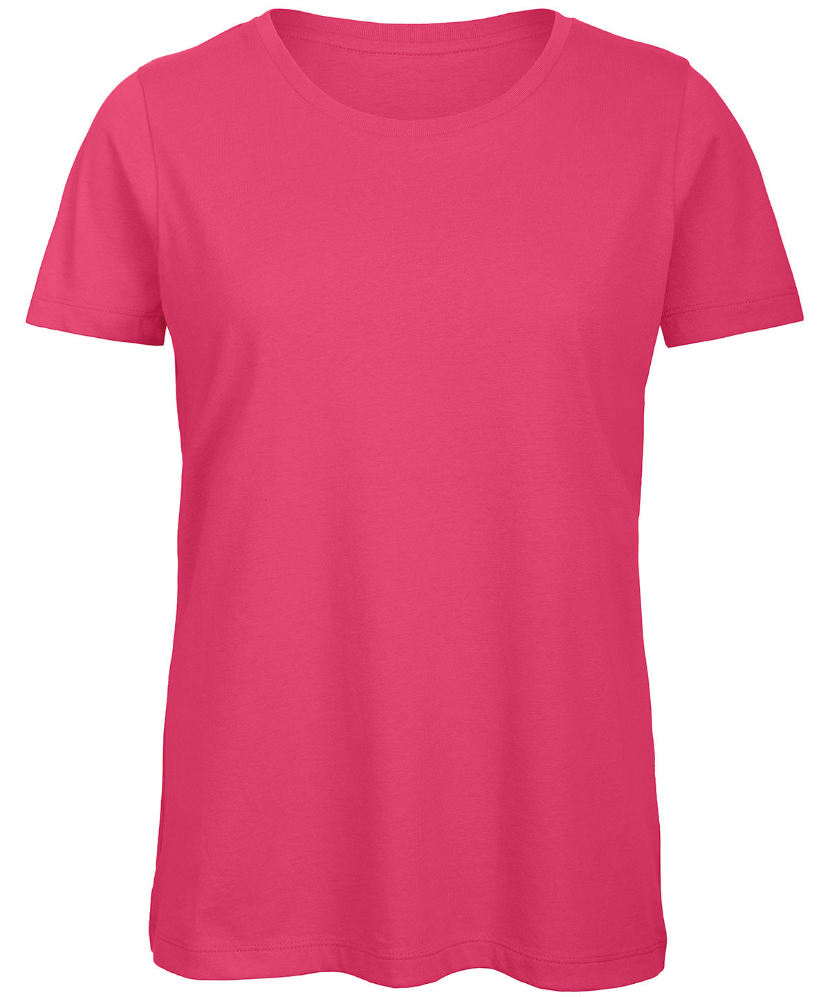 Stuttermabolur B&C Collection B118F – Fuchsia – 2XL