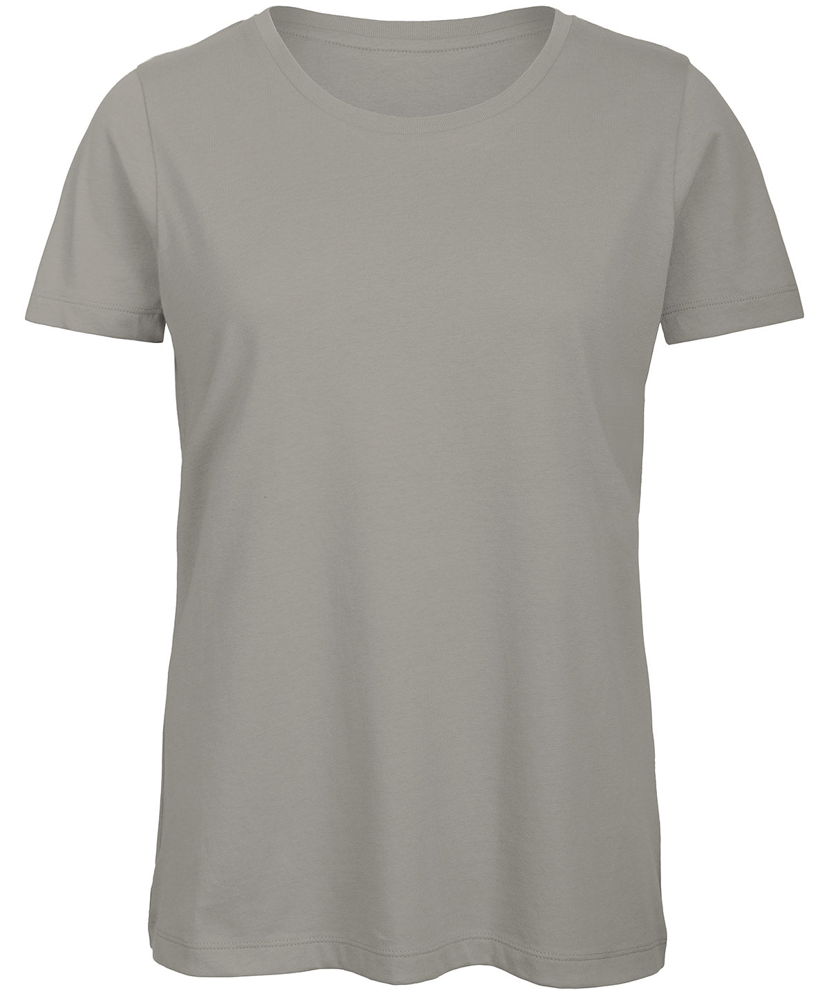 Stuttermabolur B&C Collection B118F – Ljósgrár – 2XL