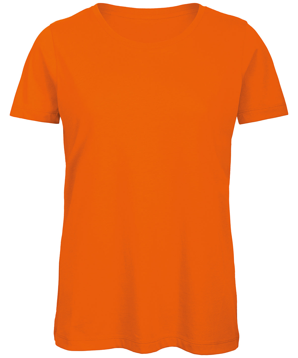 Stuttermabolur B&C Collection B118F – Appelsínugulur – 2XL