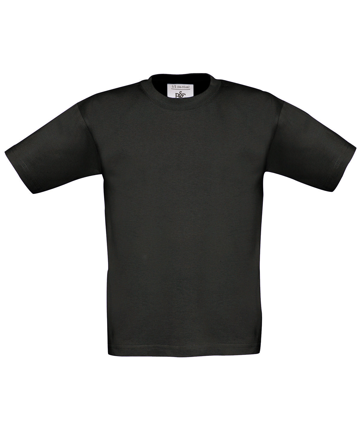 Stuttermabolur B&C Collection B150B – Black* – 12/14 Years