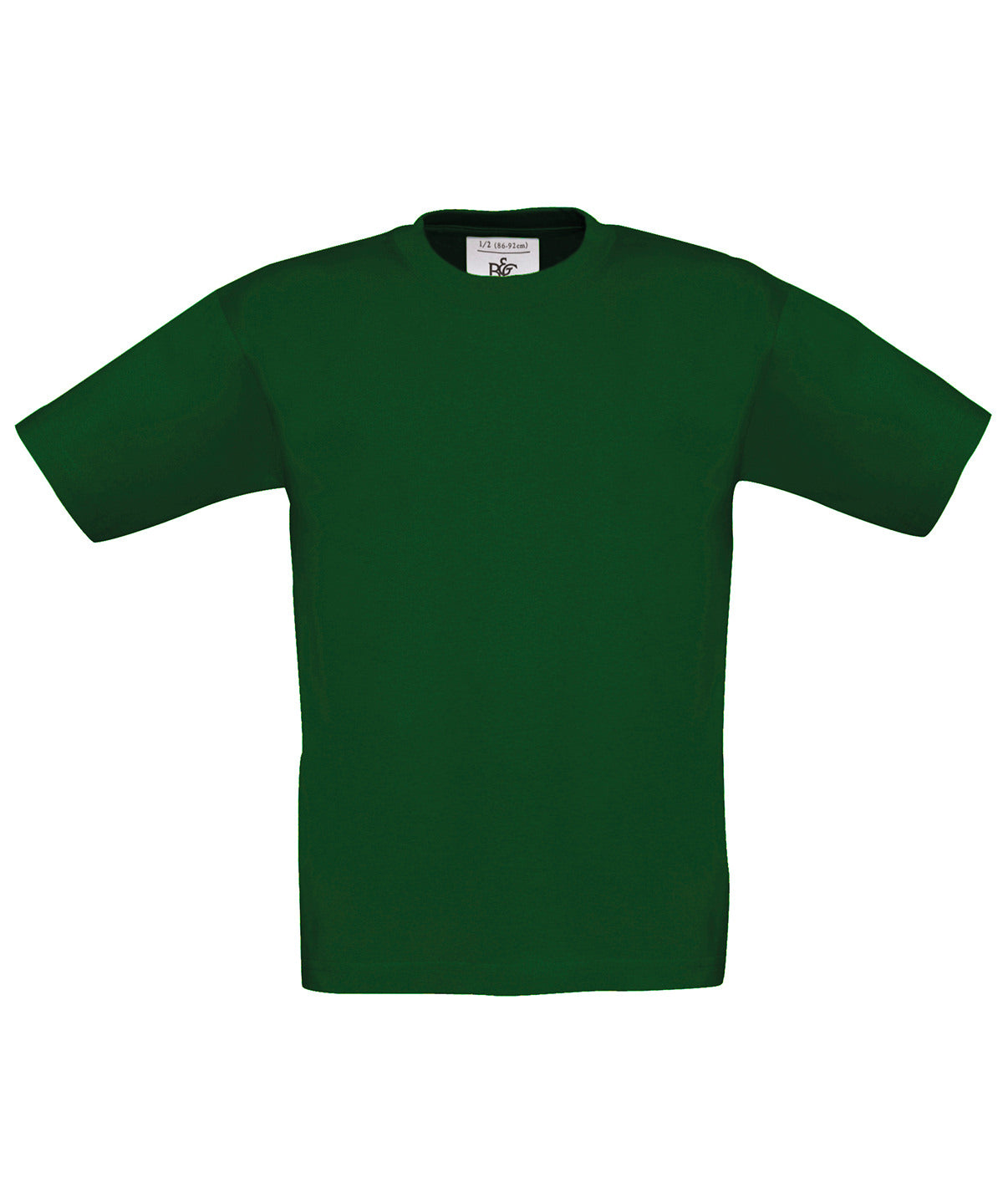 Stuttermabolur B&C Collection B150B – Bottle Green – 12/14 Years