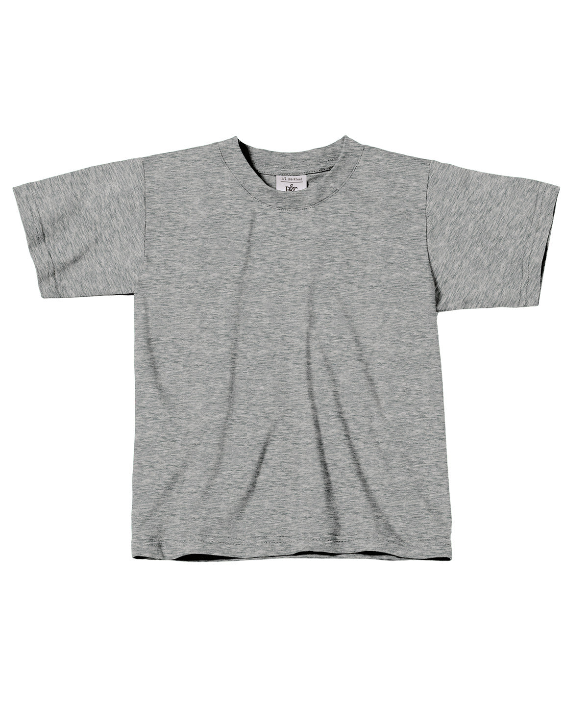 Stuttermabolur B&C Collection B150B – Sport Grey – 12/14 Years
