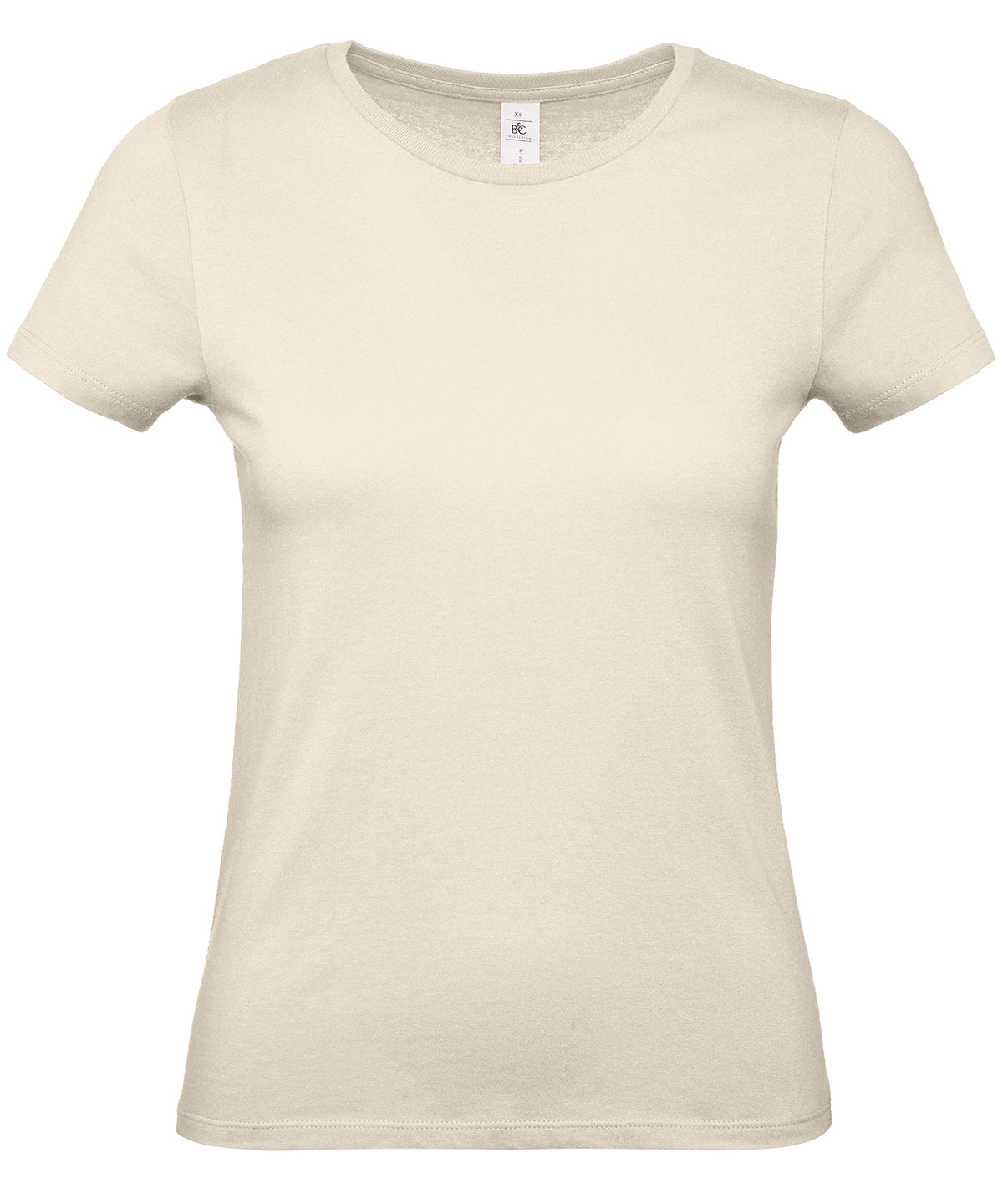Stuttermabolur B&C Collection B210F – Náttúrulegur – 2XL