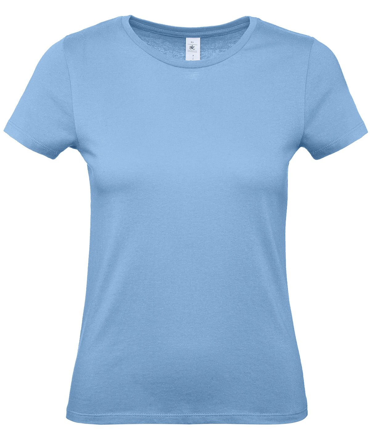 Stuttermabolur B&C Collection B210F – Himinblár – 2XL