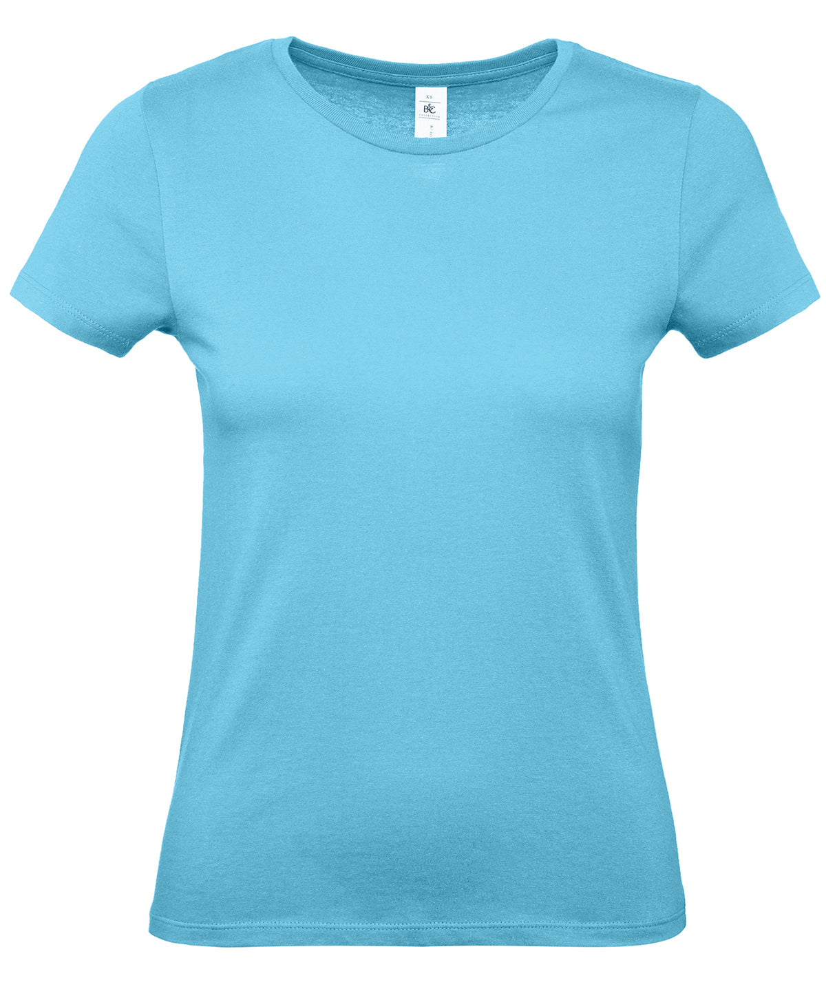 Stuttermabolur B&C Collection B210F – Túrkís – 2XL