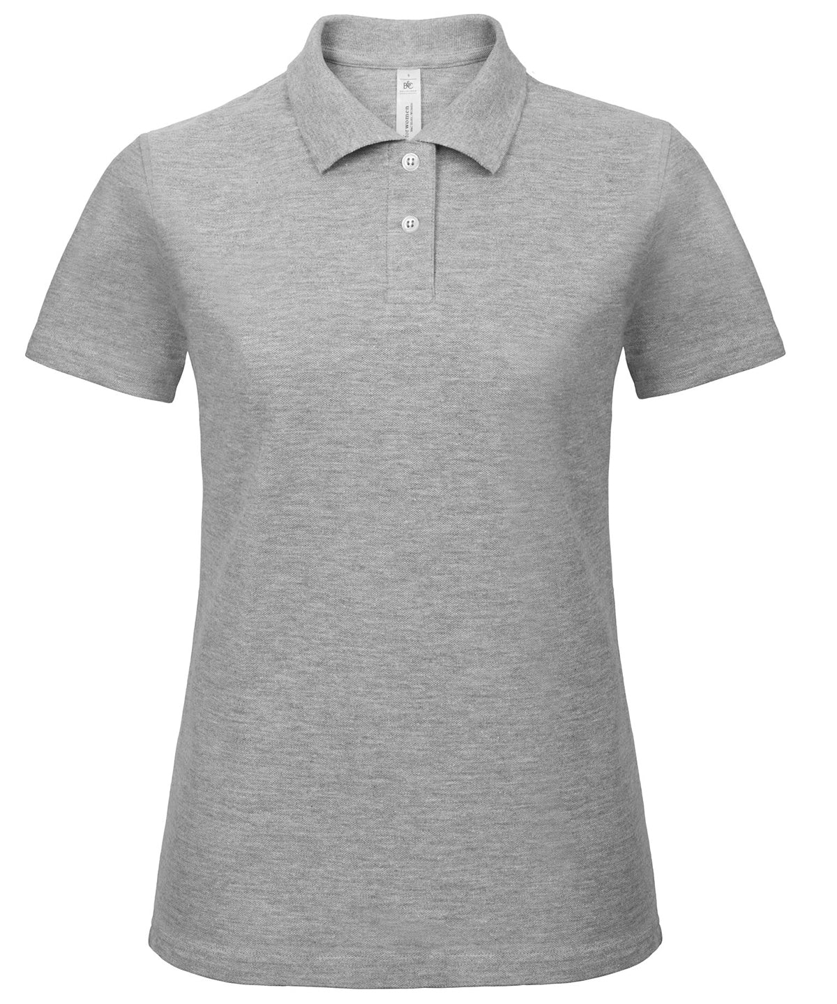 Pólóbolur B&C Collection B306F – Heather Grey – 3XL