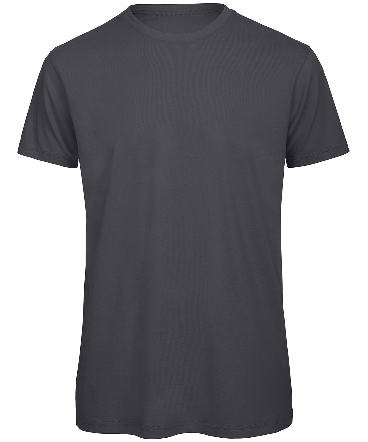 Stuttermabolur B&C Collection BA118 – Dökkgrár – 3XL