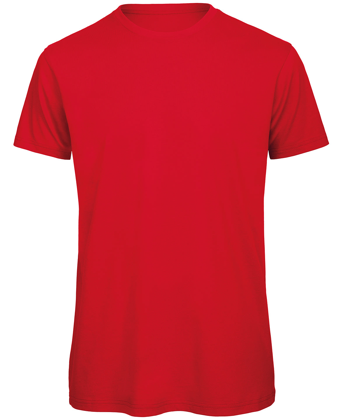 Stuttermabolur B&C Collection BA118 – Rauður – 3XL
